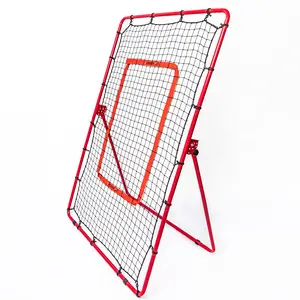 Superiornet Pitch Back Rebound Net, Adjustable Rebounder Trainer for Baseball, Softball and Lacrosse, Practice for Pitching, Throwing and Catching