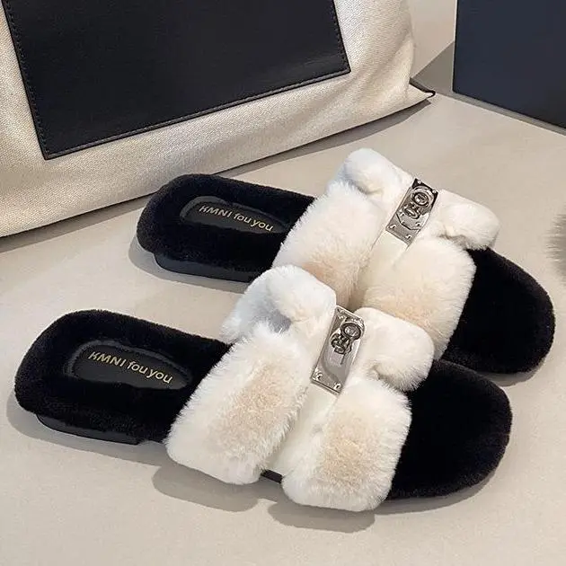 panda color-Slippers