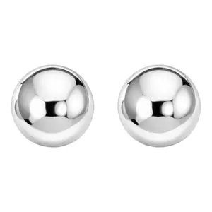 Minimal Polished Ball Stud Earrings (Everyday Essential)