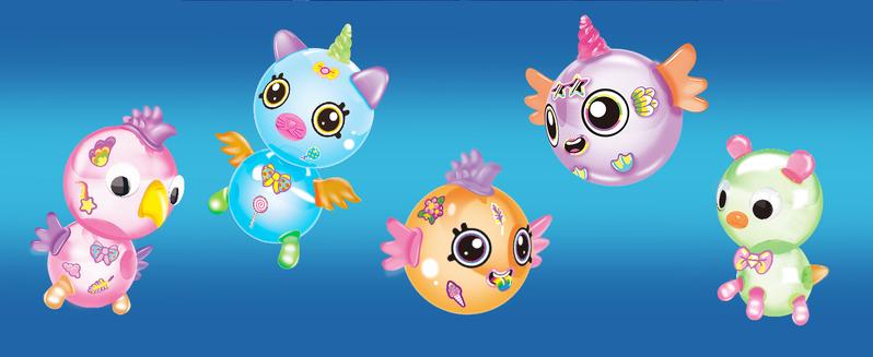 195pcs DIY Craft Kits for Kids, Make Your Own Magic Balloon Nano Tape Bubble Kit, DIY Rocket Balloon Making Kit with Sticky Bouncy Bubble & Stickers Accessories,Toy Gift for Kids Boys Girls Ages 3-12