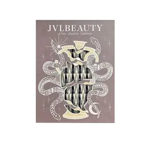 JVLBEAUTY 【BOSS BABE】 Stage & Camera Ready , Party Essential Full Thick Dramatic Lashes For Party & Makeup