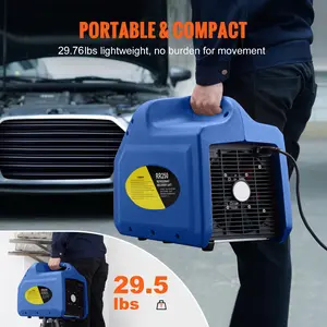 Automatic refrigerant recovery machine air conditioner cold storage dual cylinder refrigerant extraction electric aluminum alloy snow type air conditioner fluorine collection machine, suitable for automotive air conditioning, central air conditioning