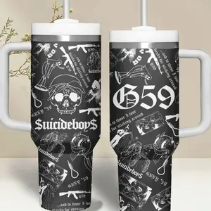 $uicideboy$ Music Band Custom Cup 20oz/40oz Tumbler With Handle
