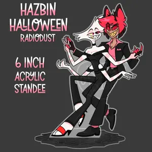 Radiodust Halloween | Hazbin Hotel Standee