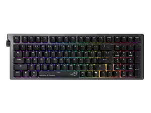 ASUS ROG Strix Morph 96 Wireless Gaming Keyboard, Mechanical Switches, 2.4GHz/Bluetooth, Compact 96% Layout, RGB, PC