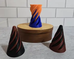 Impossible Cone Passthrough - 3D Printed Fidget Toy for Stress Relief