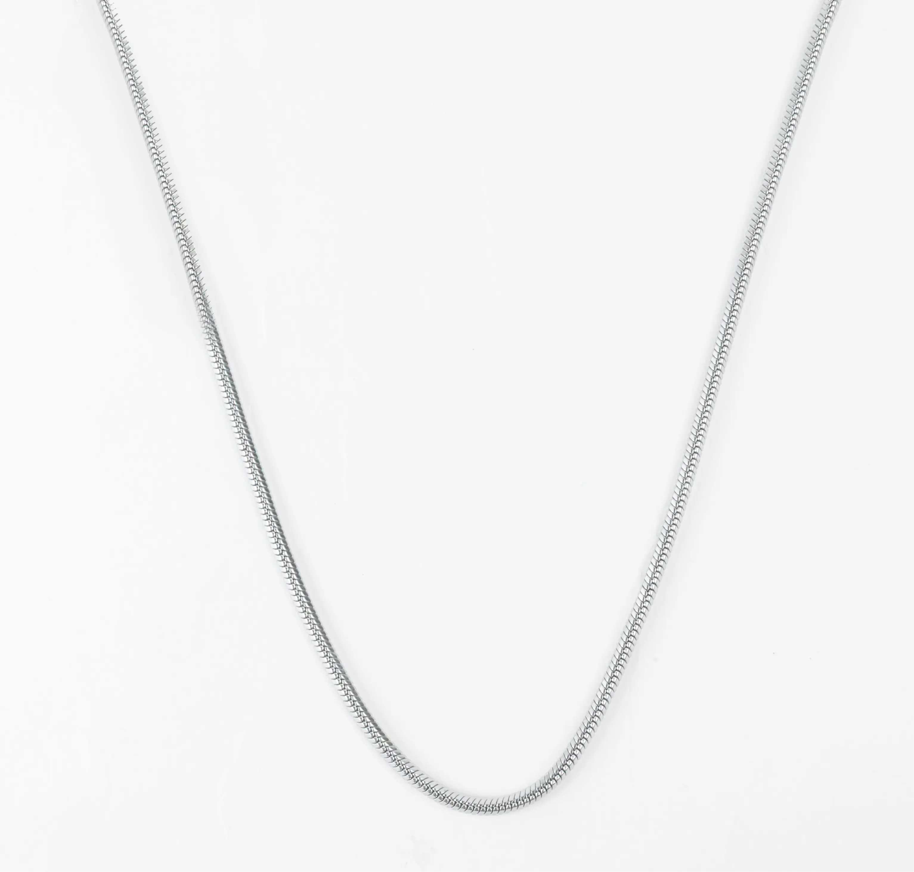 Snake Chain (Silver) 3MM - 21.5 Inches