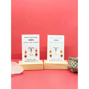 Aries Crystal Earrings