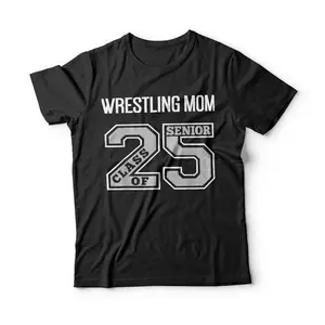 SENIOR WRESTLING MOM 2025 - WRESTLING MOM SENIOR 25 3 T-Shirt Breathable Graphic Tee Peak Design Sweatshirt Hoodie
