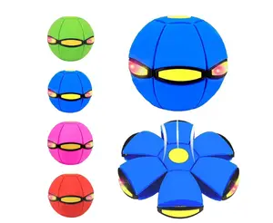 Bouncing Ball with LED Lights, Magic Metaball, Magic Flying Saucer, Bouncy Ball