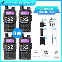 8 Pack UV-5R 8W (Black)