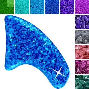 12 Colors / 120 pcs Cat Claw Covers | Cats Nail Caps with Adhesives and Applicators (M)