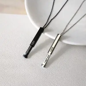 2PCS Heated Rivalry Merch Pull-out Necklace Stainless Steel for Men and Women Gift Shane Hollander Ilya Rozanov Box Included Minimalist Design