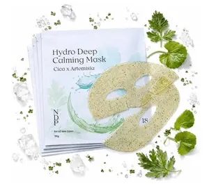 [NDP OFFICIAL SHOP] Cica x Artemisia Hydro Deep Calming Mask[4ea] Korean Vegan Collagen Aloe Eucalyptus Pore Repair Moisture Restore Hydrogel Facemask Hydrate
