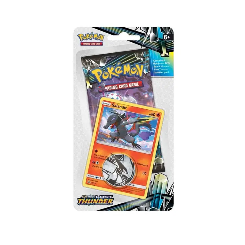 Pokemon - TCG - Lost Thunder Single Pack Blister - [Salandit] - SM - Lost Thunder