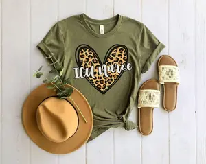 Gift for ICU Nurse Leopard Heart Critical Care T-shirt  CCRN Micu Sicu Cvicu Rn tshirt  Nurses Week Gift  Nursing School graduate Grad