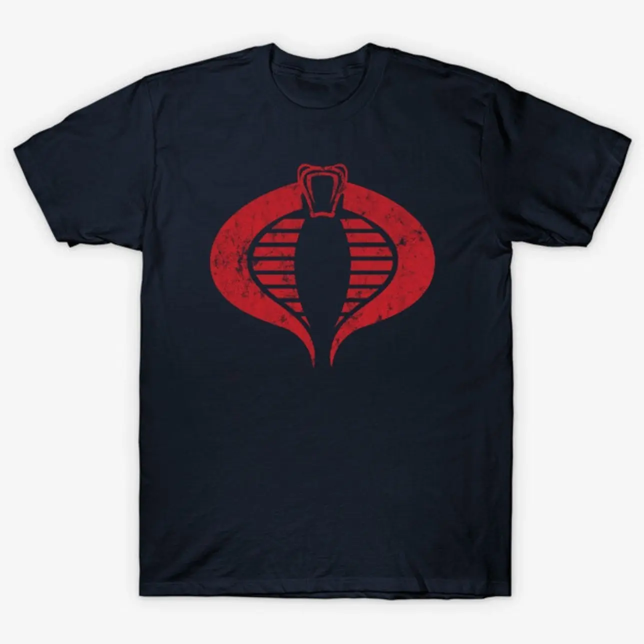 Distressed Cobra Snake T-Shirt EN9