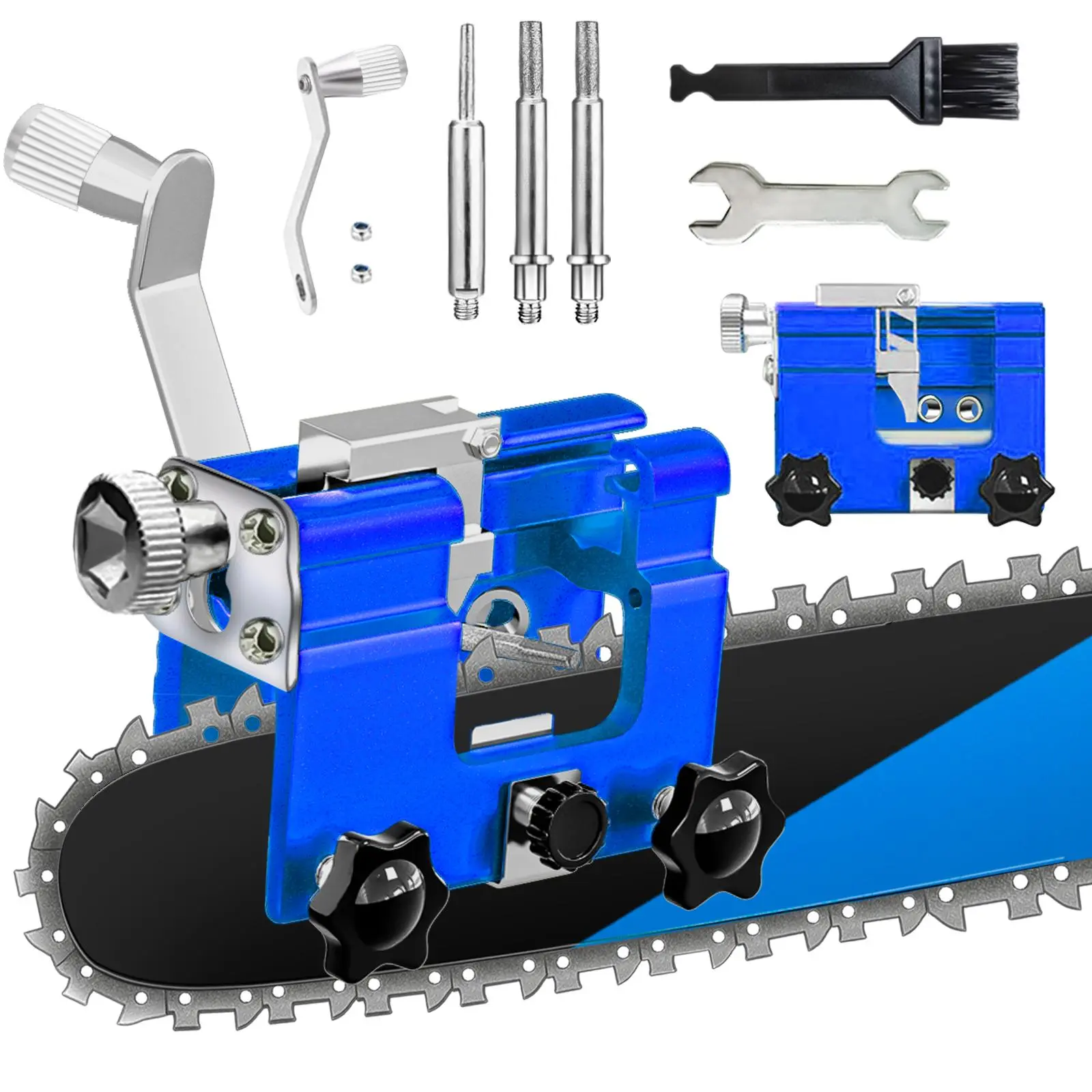 Blue-Silver Accessories