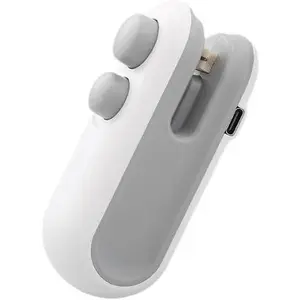 USB Rechargeable Food Bag Sealer - 2-in-1 Sealer & Cutter
