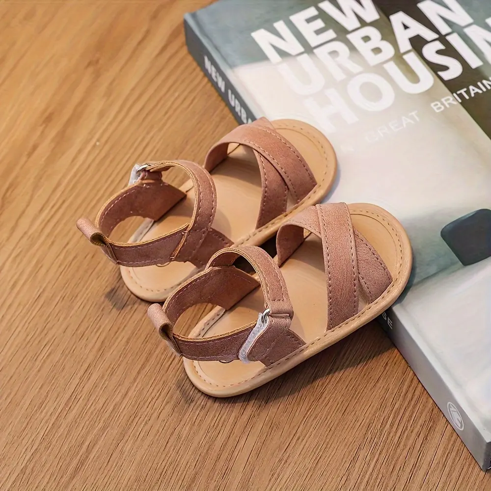New frosted material baby sandals 0-1 year old toddlers