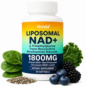 NAD+ Supplement 1800 mg l Highest NADP Saturation | Maximum Absorption | Pure NAD Supplement Energy & DNA Repair, Anti-Aging, Brain Function Best with Di