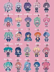 Project Sekai - Acrylic Charms/Keychains