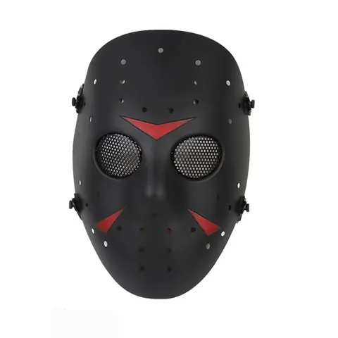 Halloween Full Face Mask, Scary Mask, Breathable Outdoor Cosplay Costume Prop, Party Role-Playing Accessory, All Seasons Wear