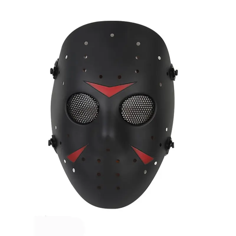 Halloween Full Face Mask, Scary Mask, Breathable Outdoor Cosplay Costume Prop, Party Role-Playing Accessory, All Seasons Wear