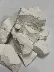 Natural Crisp White Kaolin Clay, Cosmetic & Edible Grade, Slightly Sticky Raw Clay Chunks, 7 oz (200g)