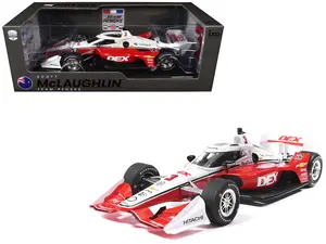 Dallara IndyCar #3 Scott McLaughlin "DEX" Team Penske "NTT IndyCar Series" (2026) 1/18 Diecast Model Car by IXO Models