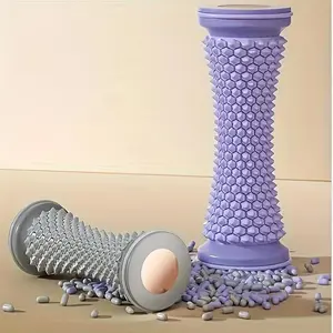 1/ 2 Pieces-plantar Fascia Wheel, Foot Massager, Yoga, Muscle Relaxation, Roller, Arch Trainer, Comfortable Roller for Fitness Exercise-home Foot Massage for Relieving Plantar Fascia of Flat Foot-easy Rolling.