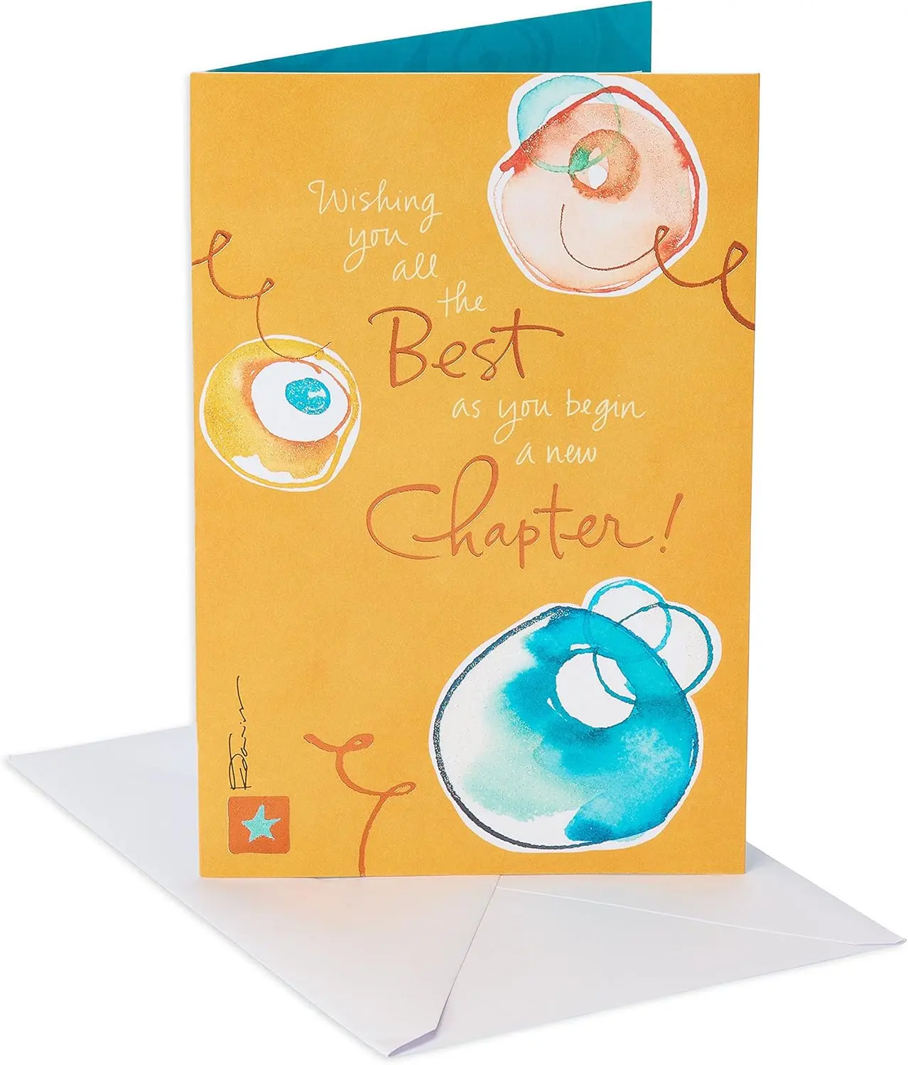 well wish card greetings Goodbye Card (New Chapter)