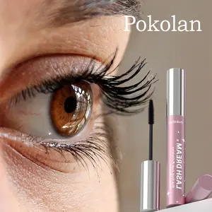 Pokolan 2 PCS Black mascara volume and length, Makeup Waterproof Gift Eyelash mascara, thrive, mascara for older women 60 plus