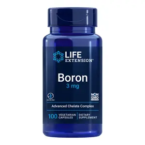 Life Extension Boron 3 MG, 100 Vegetarian Capsules Life Extension Boron 3 MG, 100 Vegetarian Capsules