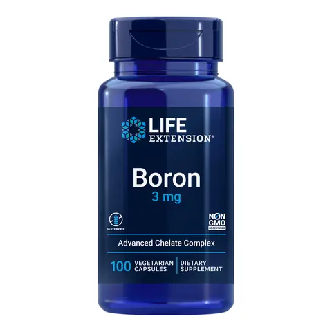 Life Extension Boron 3 MG, 100 Vegetarian Capsules