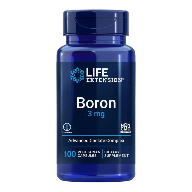 Life Extension Boron 3 MG, 100 Vegetarian Capsules