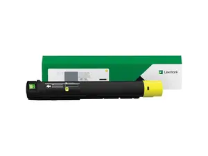 Lexmark 85D0HY0 Toner Cartridge Yellow in Retail Packaging