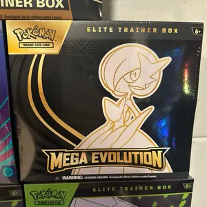 Pokémon Mega Evolution Elite Trainer Box (ETB) - Collectible Trading Card Game Accessory for Pokémon Fans