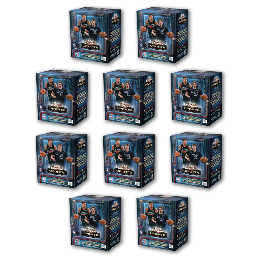 BREAK #HCC450 - 10 BLASTER BOX BREAK - (10)2025 TOPPS CHROME UPDATE BASKETBALL BLASTER BOX BREAK - PICK YOUR TEAM PYT