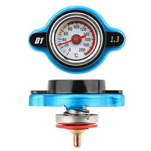 0.9/1.1/1.3 Bar Car Water Tank Temp Meter Pressure Balance Thermo Radiator Cap Temperature Gauge Tank Cover Auto Accessories