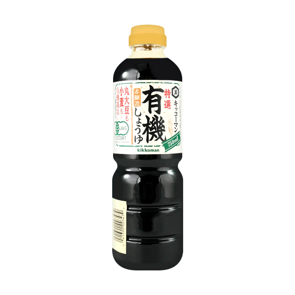 KIKKOMAN Organic Soy Sauce 750ml - Premium Japanese Umami Flavor