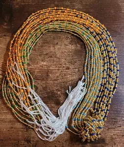 Tie On Body Jewelry - OBG Waistbeads for Women, 48'' Length