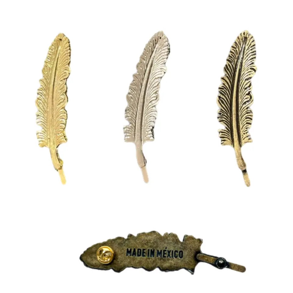 Metal Hat Feather Metal Hat Feather