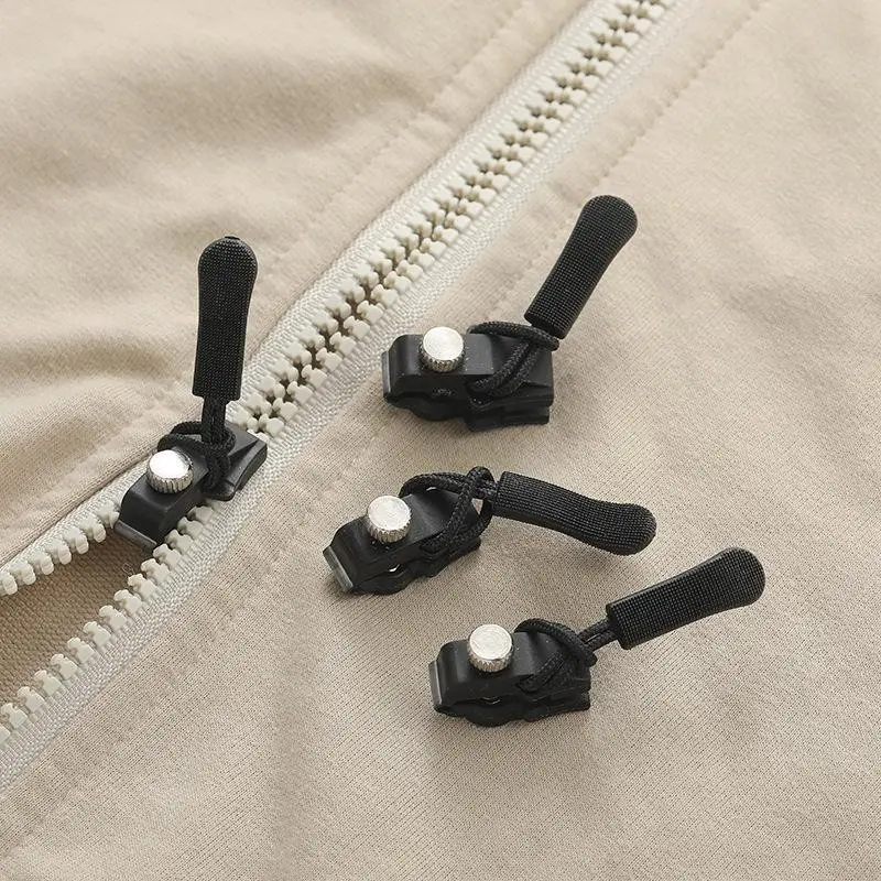 Universal Zipper Repair Kit - Complete 6 Piece Set, Instant Zipper Fix, No Sewing Needed, Durable Replacement Zipper Slider, Easy Installation Tool, Luggage Bags