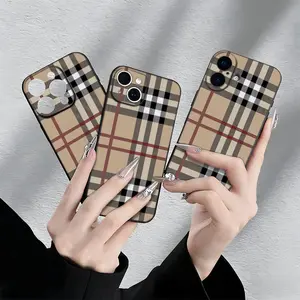 Plaid Pattern Phone Case，Classic Tartan Style for iPhone 17 16 15 14 13 12 11 Plus Pro Max.