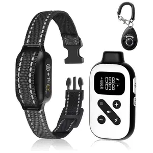Petjoy Dog Bark Collar with Remote, Up to 3300ft Range, Ipx7 Waterproof, 3 Training Modes, for Small, Large, and Medium Dogs