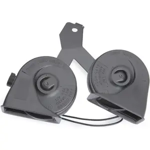 Horn Assembly with Bracket Compatible with 2009-2014 Ford F-150 Replace 9L3Z-13832-A