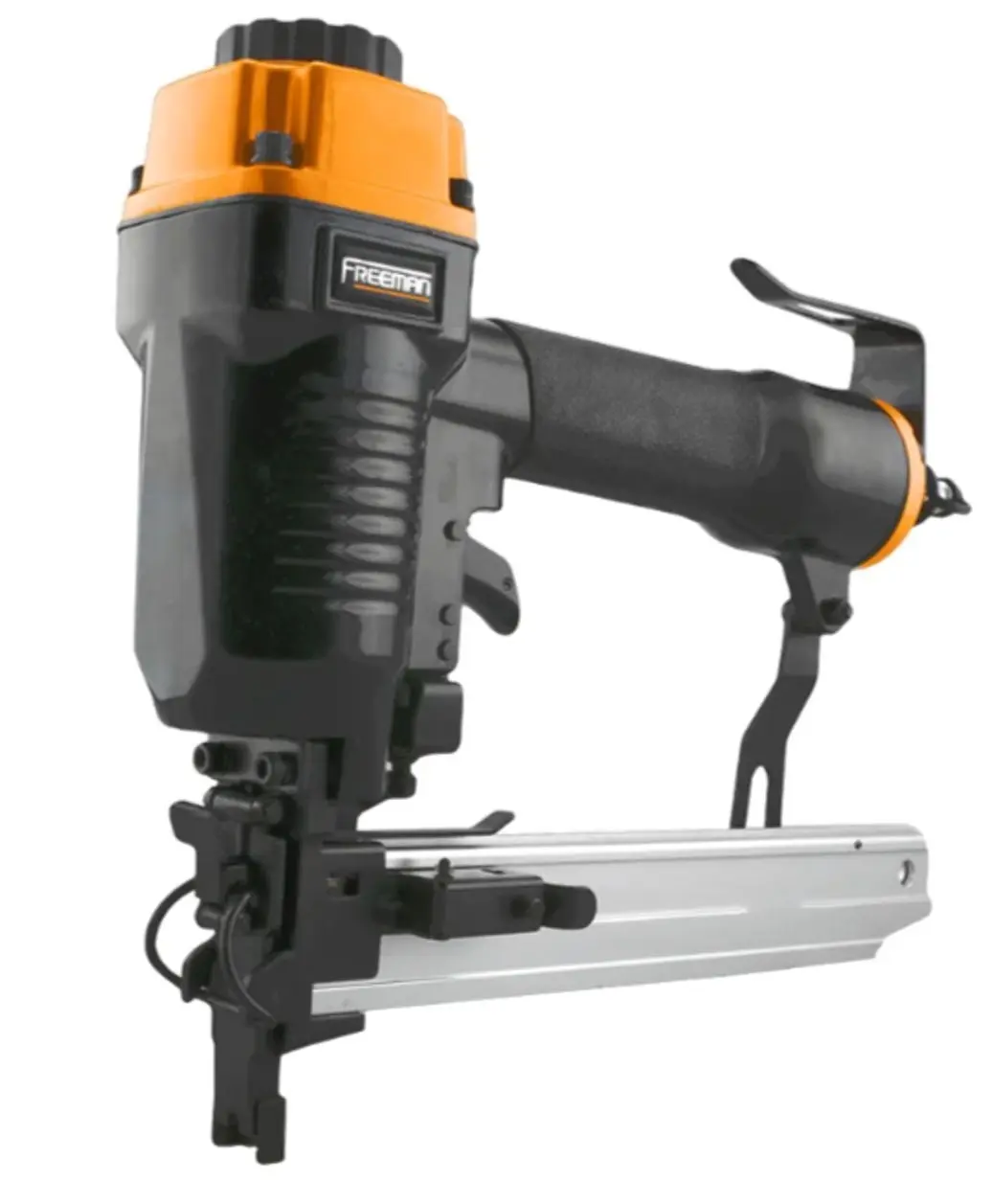 Freeman Pneumatic 16-Gauge 1" Fencing Stapler for Wire Fencing, Air Powered Heavy Duty Staple Gun PFS16