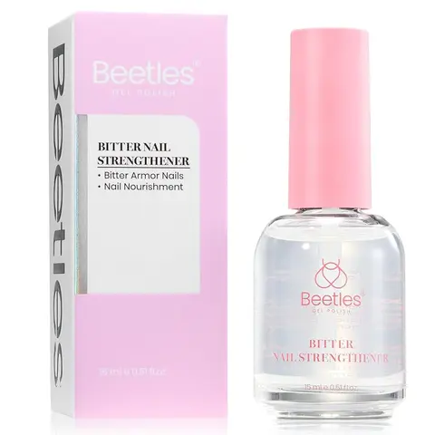 Beetles Nail Strengthener - Air Dry Clear Nail Polish Strengthener for Thin Nails & Growth Gel Manicure  Repair Plant  Mother's Day gift Spring Nail Taste of Spring