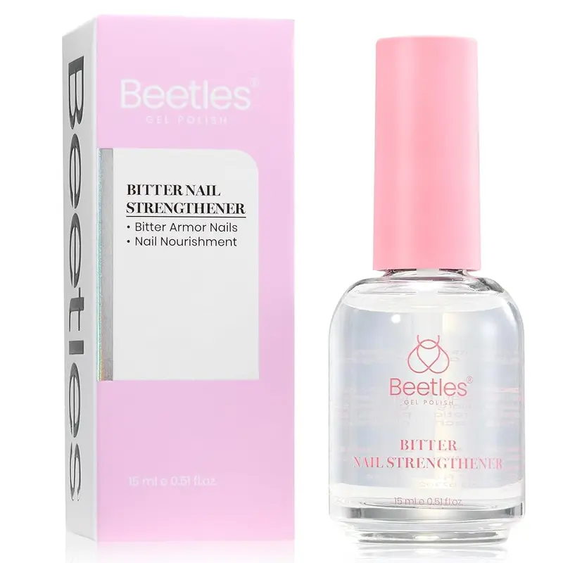 Beetles Nail Strengthener - Air Dry Clear Nail Polish Strengthener for Thin Nails & Growth Gel Manicure  Repair Plant  Mother's Day gift Spring Nail Taste of Spring